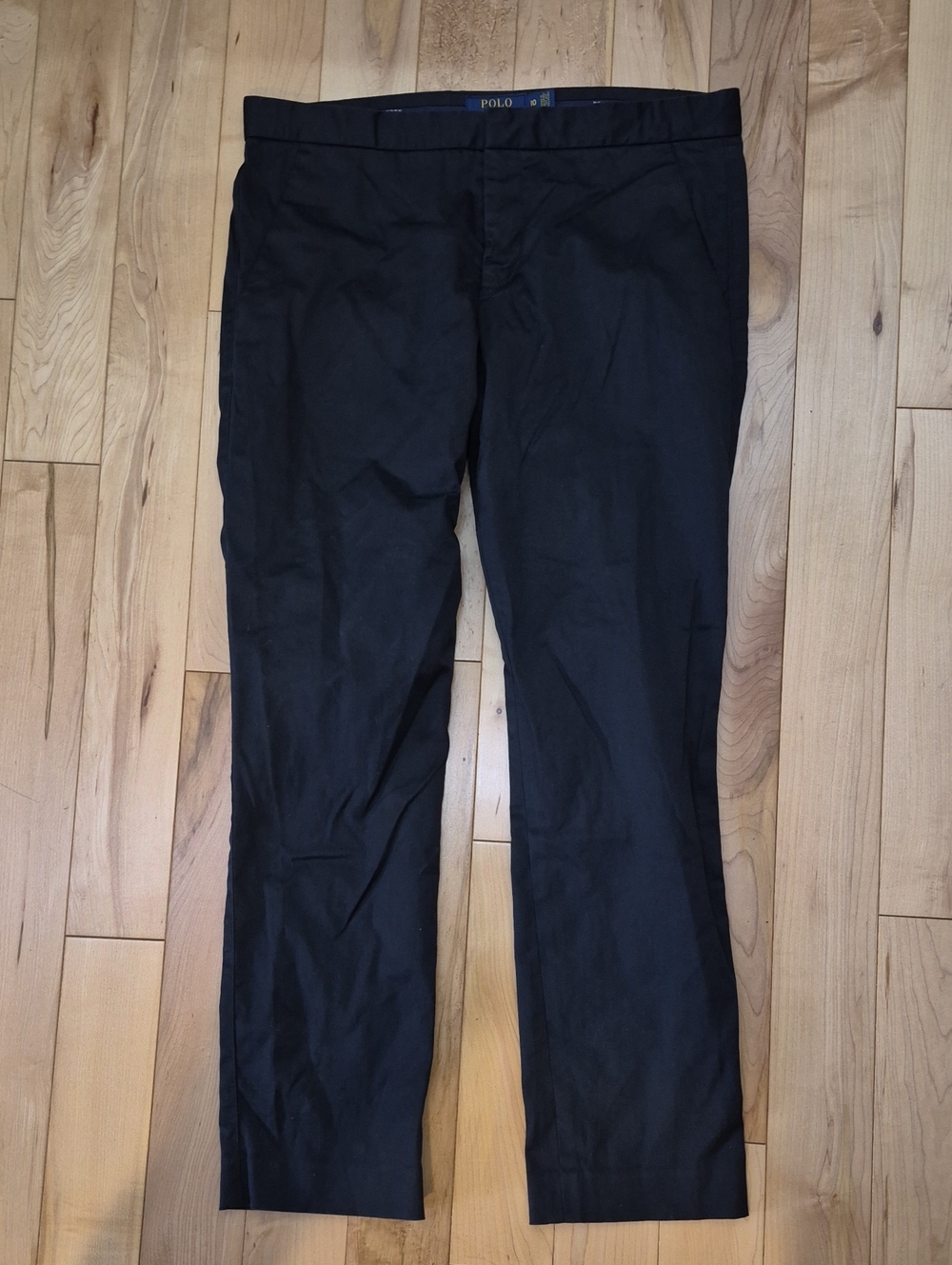 Polo Ralph Lauren Women's Size 10 Ankle Black Pants